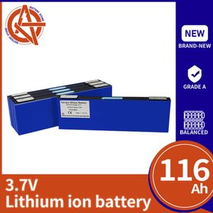 NCM litiumbatteri 3.7v 116Ah 100AH ​​3/7/10/13pcs Grad A högkapacitet Batteri för skoter Electric Car Forklift RV Golf Cart