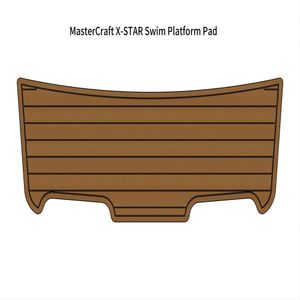 MasterCraft X-Star Swim Platform Step Pad Boat Eva Foam Faux Teak Deck Floor Mat