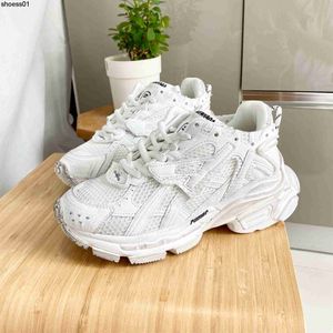 balencigas 2023ins Fashion balencigas Running Sneakers Father's Shoes Women's Color Rubbing Used Running Shoes Casual Shoes 2023