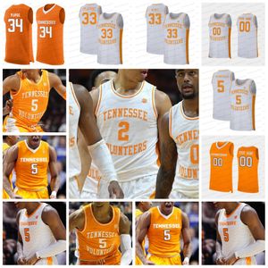 Tennessee Volunteers Basketball Jersey 4 Tyreke Key 5 Zakai Zeigler 25 Santiago Vescovi Josiah-Jordan James Julian Phillips Olivier Nkamhoua Jahmai Mashack Aidoo