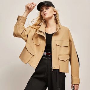 Damen-Designer-Jacken, Damen-Mäntel, Herbst-Frühlings-Stil, schlank für Damen, Jacke, Designer-Mantel E131