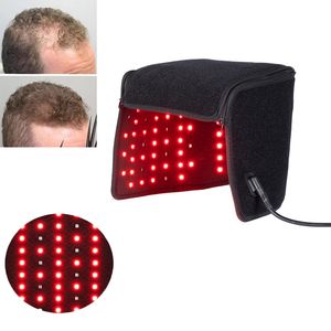 Head Massager Red Light Therapy Cap LED Infrared AntiHair Loss Treatment Hair Growth Cap Promoter Hair Fast Regrow Hair Care Device 221203