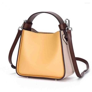 Evening Bags Motingsome Chic Unique Design äkta läderväska kvinnor axel satcheles handväska lyxiga kohud tygväska 2023