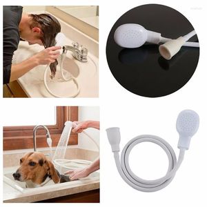 Dog Apparel Multi-functional Faucet Shower Head Washing Spray Drains Durable Hair Wash For People Pets Bath Tap Easy To Use