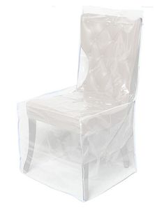Pokrywa krzesełka Plastikowe uniwersalne przezroczyste krzesła Ochraniacze Przezroczyste okładkę ochronną PVC do restauracji i sypialni maty