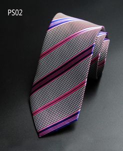 Nyaste lyxiga manliga varum￤rken Formella aff￤rsbr￶llop Klassiska Men039S Paisley Ties 8cm Silk Neck Tie Accessories Men Novely Purple 2345425