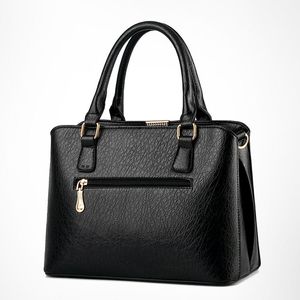 HBP Women Leather Leather Leachbag حقائب الكتف حقائب يد Lady Shopping Messenger Bag Green 1047