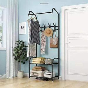 Clothing Storage Standing Coat Rack Multifunctional Shoe Cabinet Hanger Floor Furniture For Home Organizer Clothes