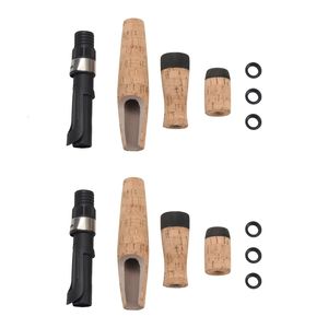 Hastes giratórias 2x Rodado de pesca DIY Construção ou reparo composto Correla Cobertão Spinning Grip Bobrulha 221203