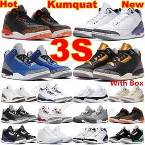 With Box High Kumquat Basketball Shoes Mens Womens Count Purple Dark Iri Varsity Royal Cool Grey Pine Green Hall Of Fame Black Cement Pure White Muslin Sports Sneakers
