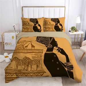 Sängkläder sätter 3D Luxury Bed Linen Filt Cover Sheet Euro 2 0 1 5 Familj för hem sängkläder 7 stycken indisk kvinna 221206