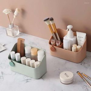 F￶rvaringsl￥dor 5Colors Makeup Organizers Box Plastic Cosmetic Drawers Skin Care Display Case Desktop Make Up Container smycken