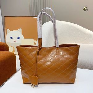 Luxury handbag Designer shopping bag 2022 Vintage fashion large capacity classic leather 5A Tote