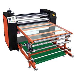 Máquina de transferência de impressão de impressão de rolo de tecido de venda diretamente de fábrica