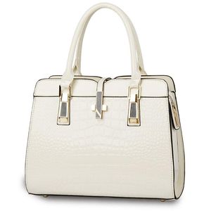 Hbp Crocodile Leather Women Tote Letters Bolsa