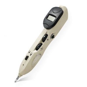 Bärbar Slim Equipment LEAWEL Electronic Acupuncture Pen Point Detector Device Low Frequency Pulser Meridian Massage for Body Pain Relief Health Care 221203