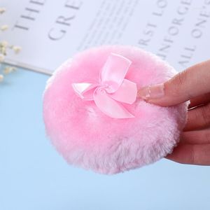 Maquiagem esponjas 1pc fofos fofos fofos macios fofos pó confortável pó de mistura macia body body para fundação beleza rosa