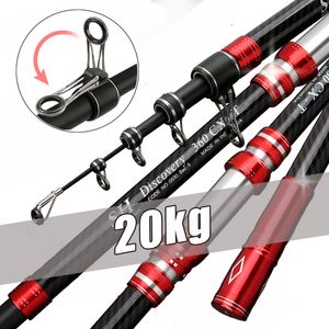 Spinning Rods Telescopic Fishing 2730364245M Travel Surf Power 60150g Throwing Surfcasting Carbon Baitcasting Rod 221203