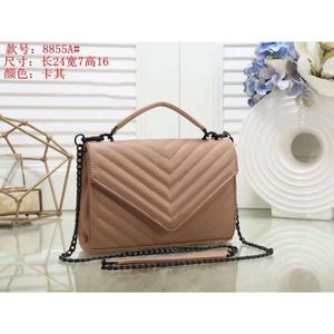 2023 Luxusdesigner Handtaschen Frauen Bag Fashion Schulter Leder Brieftasche Kreuzkörper Clutch Plain Lady Totes Reißverschlussumschlagbeutel Umschlagbeutel