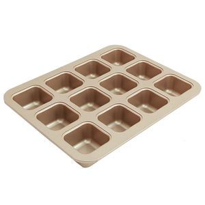 Soup Stock Pots Pan Baking Loaf Mini Muffin Bread Cake Pans Molds Tray Tin Meatloaf Bakeware Brownie Kitchen Square Cupcake Small Toast Mould a hdh 221203