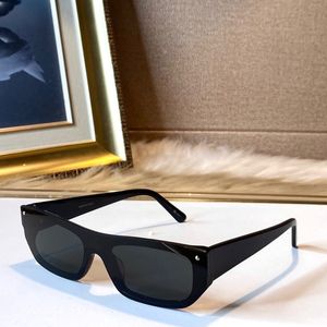 Wholesale Sunglasses For Women Men Summer 0081 Style Anti-Ultraviolet Retro Plate Full Frame Glasses With Box