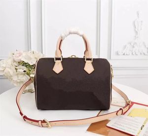 Womens Messenger Travel designer bags Classic Style Fashion Shoulder Bag Luxurys Lady Totes Leather Handbags Speedy Brown