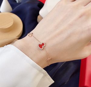 браслет-цепочка для тела, новый ювелирный браслет люксового бренда, браслет на руку для женщин и мужчин, браслеты с шипами, тиснение логотипа, дополнение ручной работы, дизайн ногтей, красный браслет