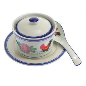 Pentole per zuppa 1 Set Squisita tazza per zuppa domestica multifunzionale e versatile Ciotola per cottura a vapore per la cucina domestica 221203