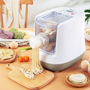 Inne kuchenne jadalnia elektryczna automatyczna maszyna prasowa z makaronem z 13 pleśniami makaron ziarno pierogu pierogu makaronu spaghetti ciasto mikserowe 221203
