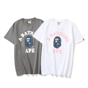 Bape Mens Fashion Brand T Shirt Men Womens Noctilucent Sky Print Tees High Street Clothing Size M-2XL on Sale