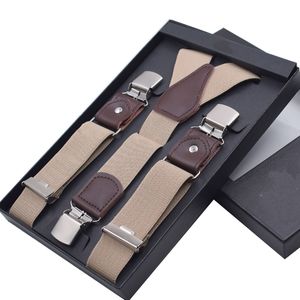 Suspenders 3 klipp design m￤n kvinnor 35 mm bred justerbara h￤ngslen clipon yback h￤ngslen sling elastiska b￤lte byxor h￥llare br￶llop slitage 221205