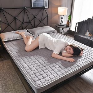 bedspreadマットレス保護保護パッド薄いカバー非滑りキルティングプロテクタートッパー221205