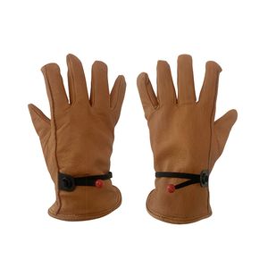 Cow hide hand protection driver's gloves waterproof and cutting resistant inner cowhide handling mining