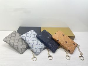 Key Pouch Pochette CLES mynt Purses Ophidia Designer Fashion Womens Mens Keys Ring Credit Card Holder mynt Purse Luxury Mini Wallet Bag Charm Läderduk