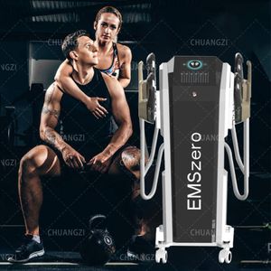 Ift Machine Black High Frequency EMSzero Muscle Stimulator Body Sculpting EMS Other Beauty Equipment HIEMT Building Muscle 2/ 4/5 handle 14 Tesla 5600W Fat Burning