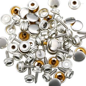 Wszystkie kółki terenowe 75pcs/Set Snap Snap Fastener Zestaw śrubowy na płótnie ze stali nierdzewnej Wysokiej jakości części akcesorium odpowiednie do namiotu łodzi morskiej