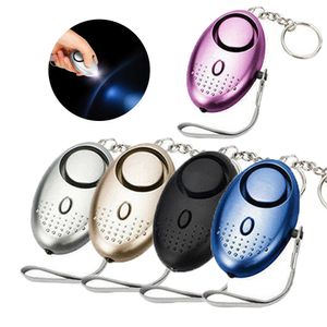 130db Protect Alert Anti-Lost Alarm Personal Defense Siren Anti-attack Security for Children Girl Older Women Carrying Loud Panic Alarm Keychain Emergency Alarms