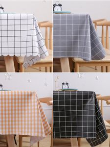 Table Cloth Waterproof And Oil-Proof Disposable Es Rectangular Mat Plastic Tea Tablecloth