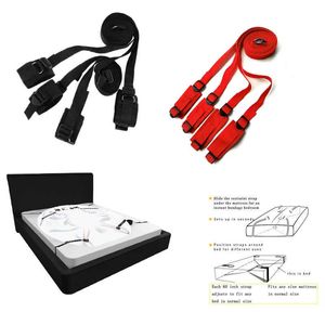 sex toy bondage Adult Sex Products Erotic Bondage Bed Games BDSM Set Women Handcuffs Ankle Cuff Restraints Toys for Couples Tool
