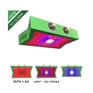 Grow Lights Cob LED Grow Light 1200W調整可能な野菜スイッチFLスペクトル屋内の花の苗木ドロップ配達lightin ot4ci