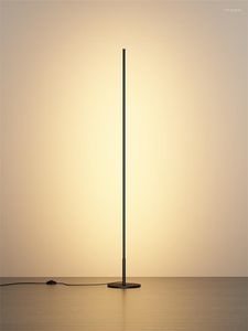 Floor Lamps Nordic Simple Led Lamp Modern Living Room Decor Standing Bedroom Bedside Light Lighting Stand Fixtures