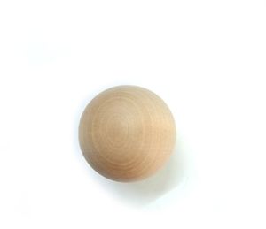 Factory Other Arts and Crafts 2 inch Wooden Round Ball Bag of 2 Unfinished Natural Hardwood Balls Smooth Birch Balls for DIY Projects