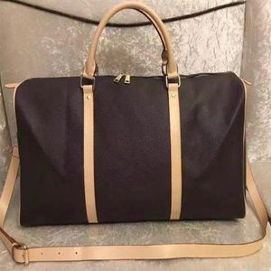 Women Luxurys Designers men duffle bag travel bags hand luggage travel bag pu leather handbags large cross body bag totes 55cm233Z