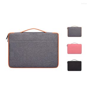 Evening Bags Laptop Bag 13.3 15.6 14 Inch Waterproof Notebook Sleeve For Macbook M1 Air Pro 13 15 Computer Shoulder Handbag Briefcase