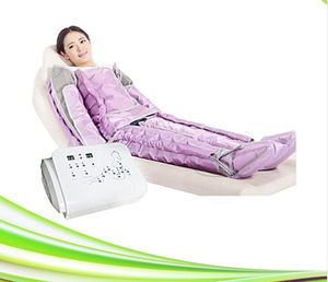 lenf drenaj zayıflama makinesi spa salon kliniği hava basınç masajı 28pcs hava yastığı kan basıncı lenfatik botlar elbise presoterapia cihazı