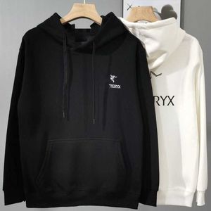 Tasarımcı Hoodie Mens Mektup Baskı Kapşonlu Kazak Kadın Arc Pullover Coat Çift Sweatshirt Moda Dip Gömlek