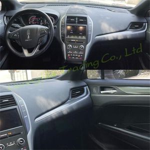 For Lincoln MKC Car Styling D D Carbon Fiber Car Interior Center Console Color Molding Sticker Decals Accessories