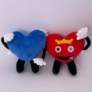 Valentine Day Party Plush Toys Sweetheart Shaped Bendable Arm Hug Friends Stuffed Dolls Gifts for Kids Adults