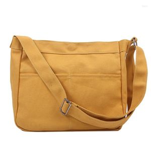 Bolsas de noite Mulheres Bolsa Japão Coréia Tank Pano de ombro Lady Satchels Crossbody grande mensageiro Schoold Class