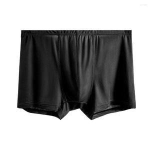 Underpants Big Scrotum Bag Boxer Men Sexy Underwear U Convex Pouch Panties Men's Breathable Swim Trunks Penis Enhancing Shorts